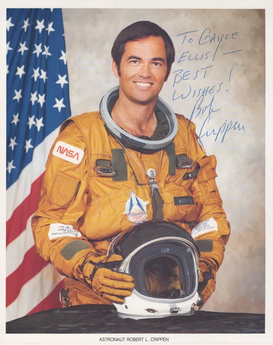 Bob Crippen autograph
