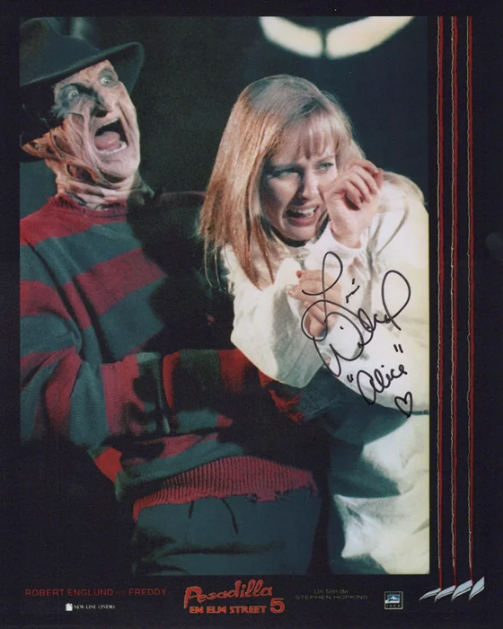 Lisa Wilcox autograph
