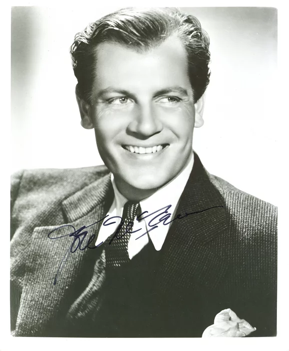 Joel McCrea autograph