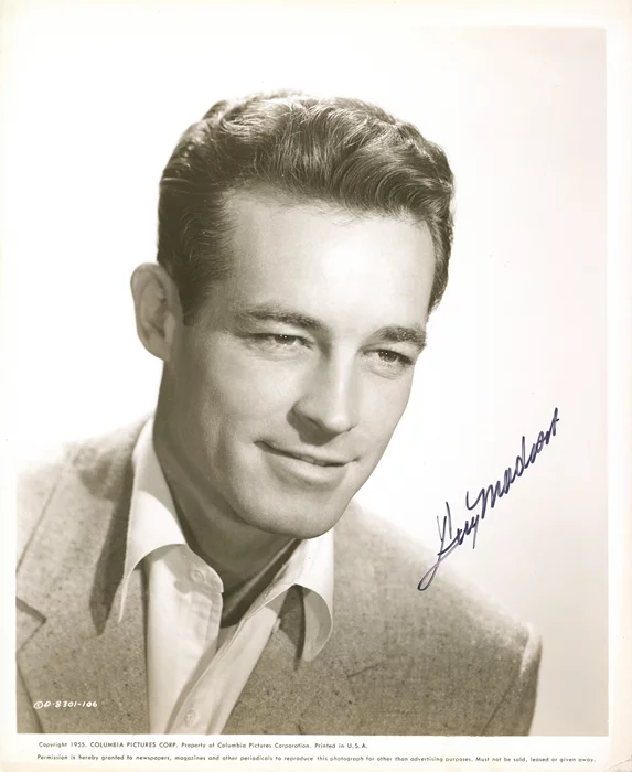 Guy Madison autograph