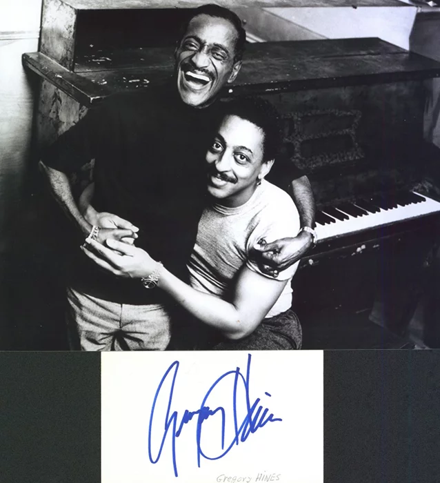 Gregory Hines autograph
