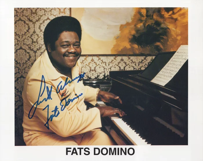 Fats Domino autograph