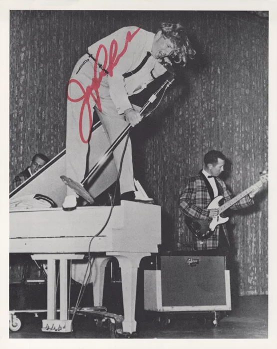 Jerry Lee Lewis autograph