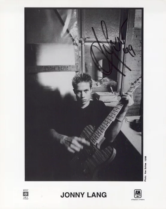 Jonny Lang autograph