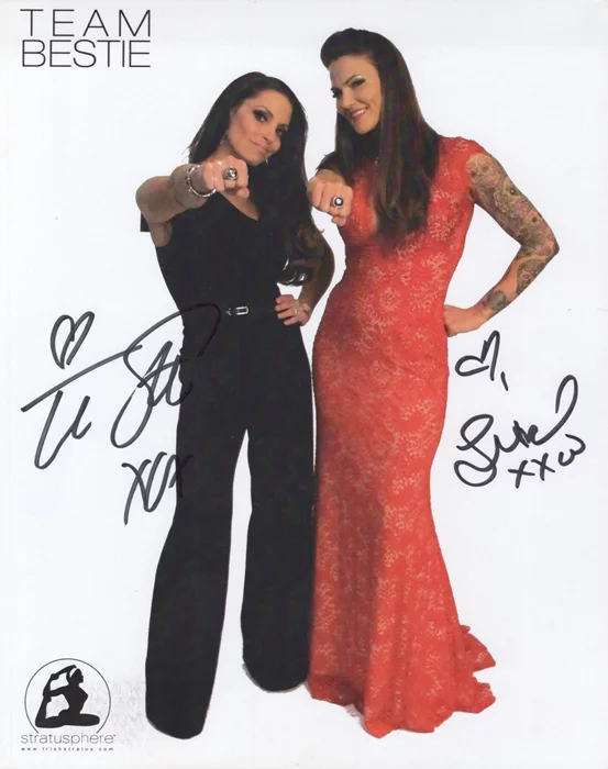 Team Bestie autograph