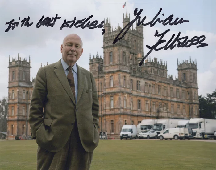 Julian Fellowes autograph