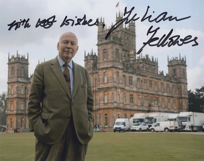 Julian Fellowes autograph