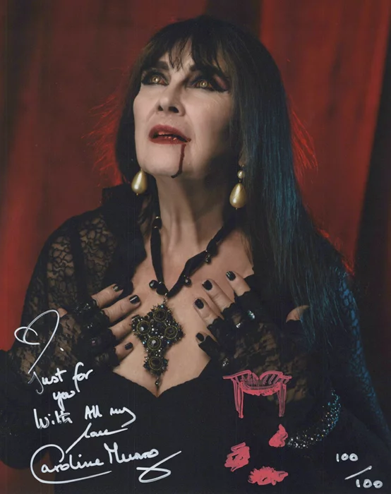 Caroline Munro autograph
