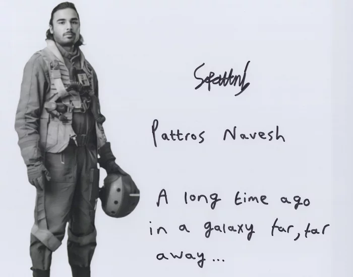 Pattros Navesh autograph