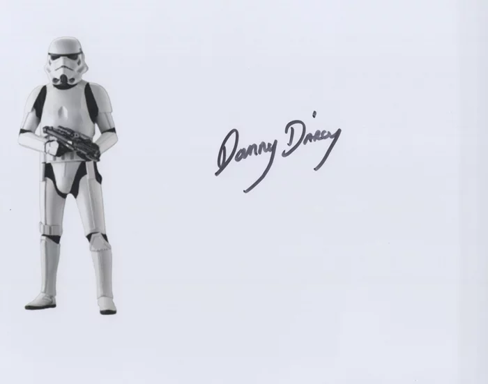 Danny D'Arcy autograph