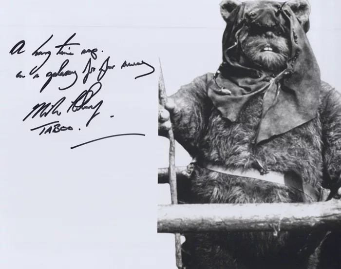 Michael Henbury autograph