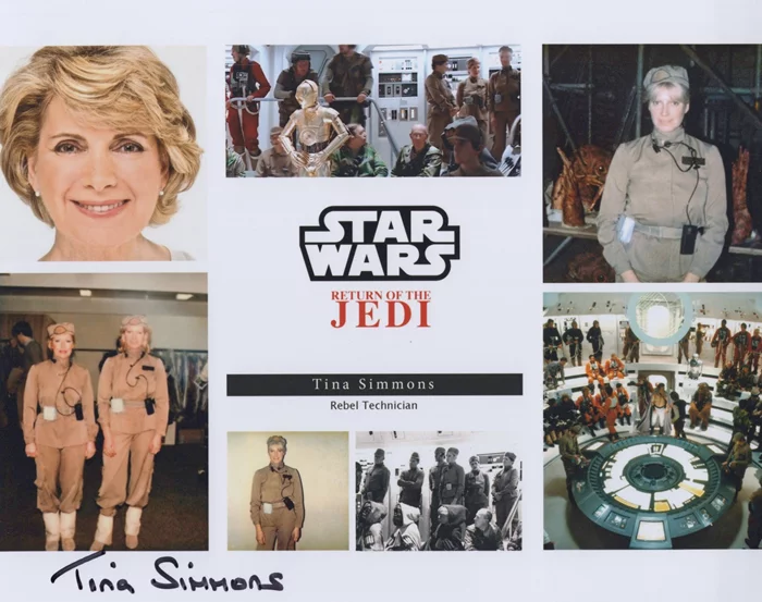 Tina Simmons autograph