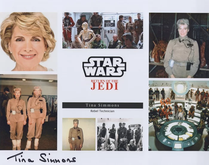 Tina Simmons autograph