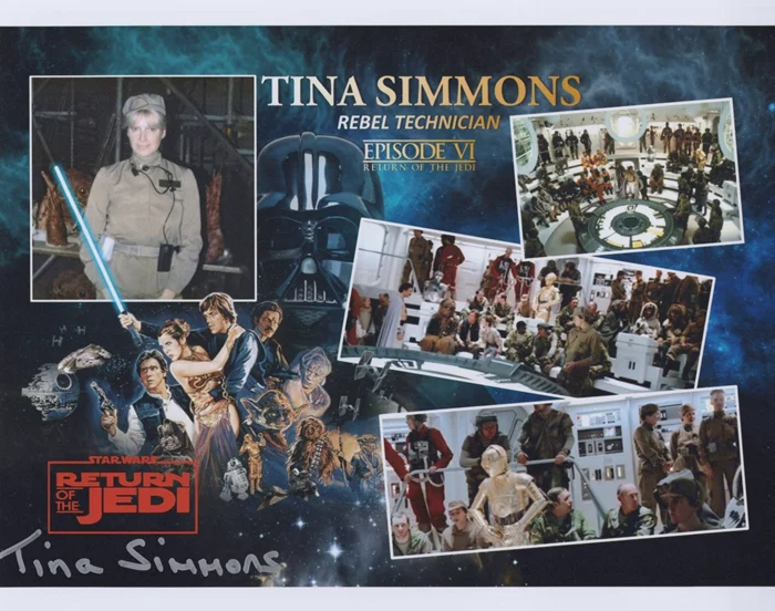 Tina Simmons autograph