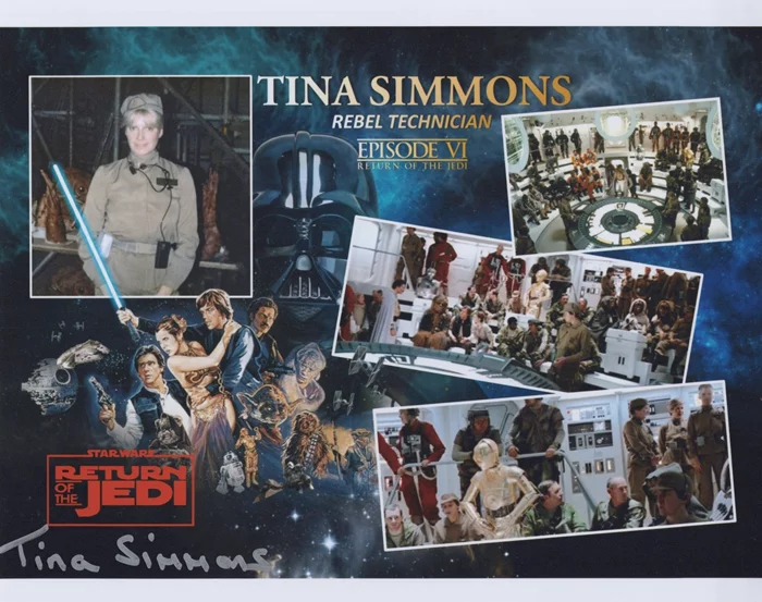 Tina Simmons autograph