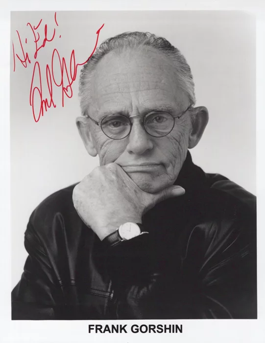 Frank Gorshin autograph