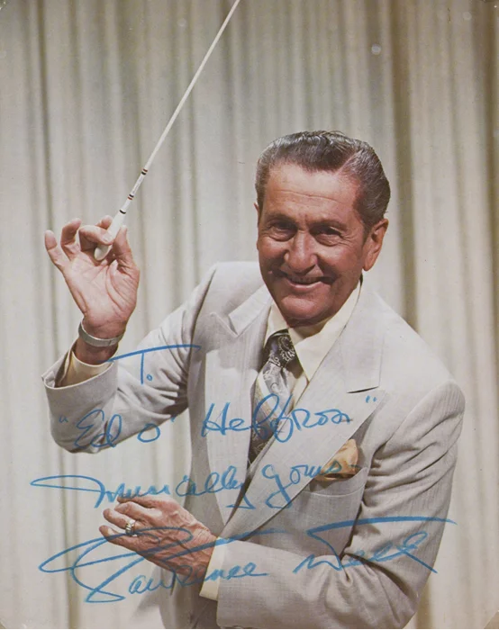 Lawrence Welk autograph