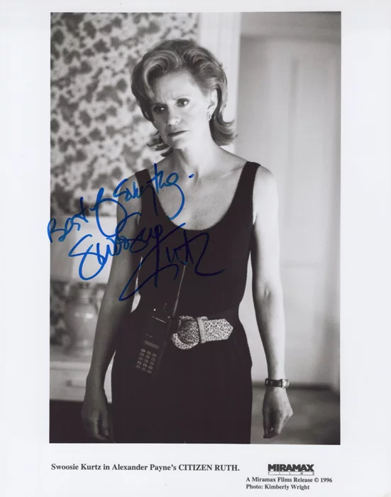 Swoosie Kurtz autograph