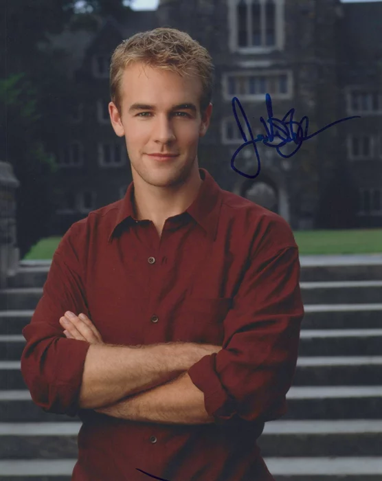 James Van Der Beek autograph