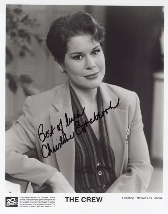 Christine Estabrook autograph