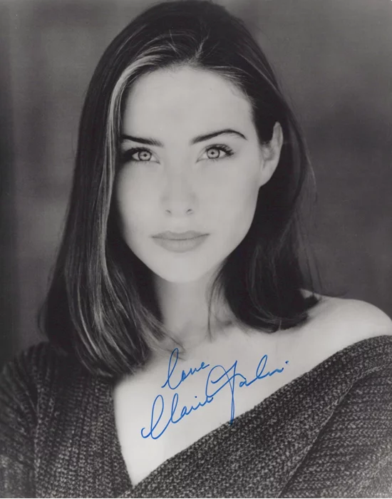 Claire Forlani autograph