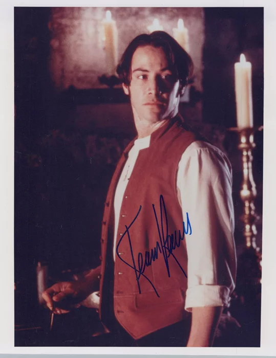 Keanu Reeves autograph