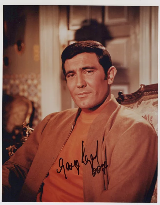 George Lazenby autograph
