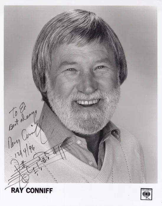 Ray Conniff autograph