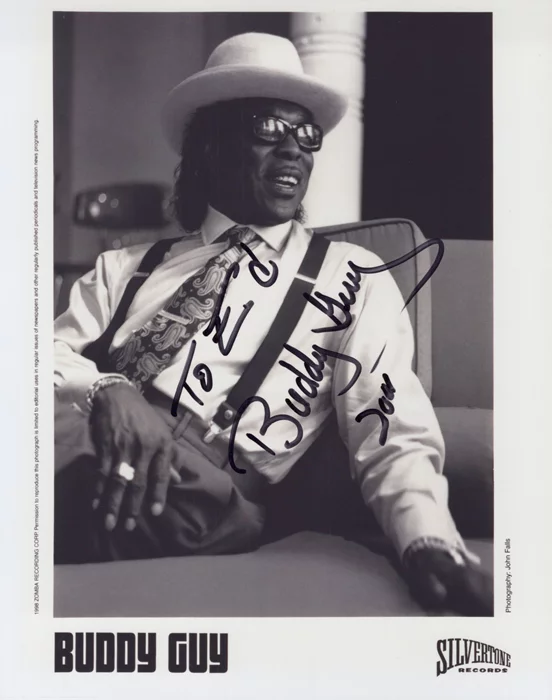 Buddy Guy autograph