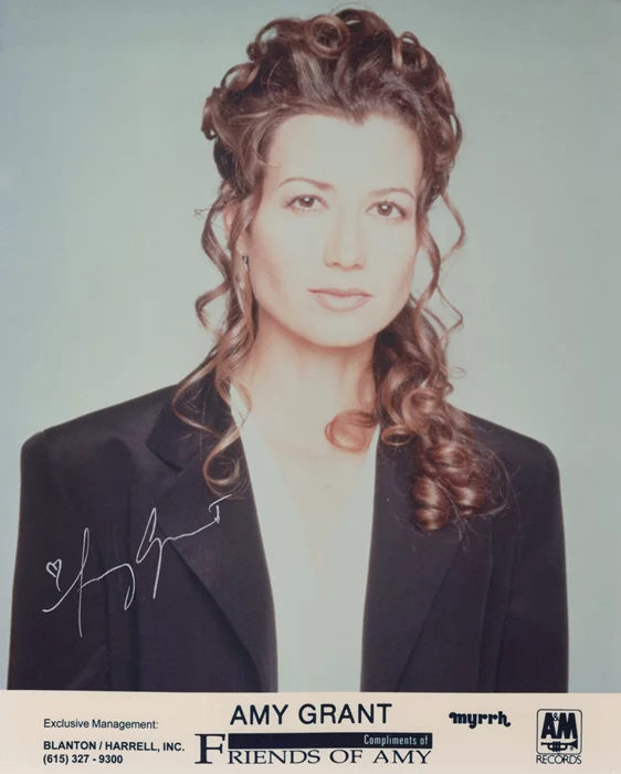 Amy Grant autograph