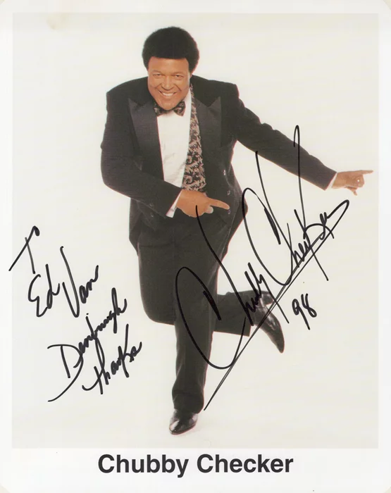 Chubby Checker autograph