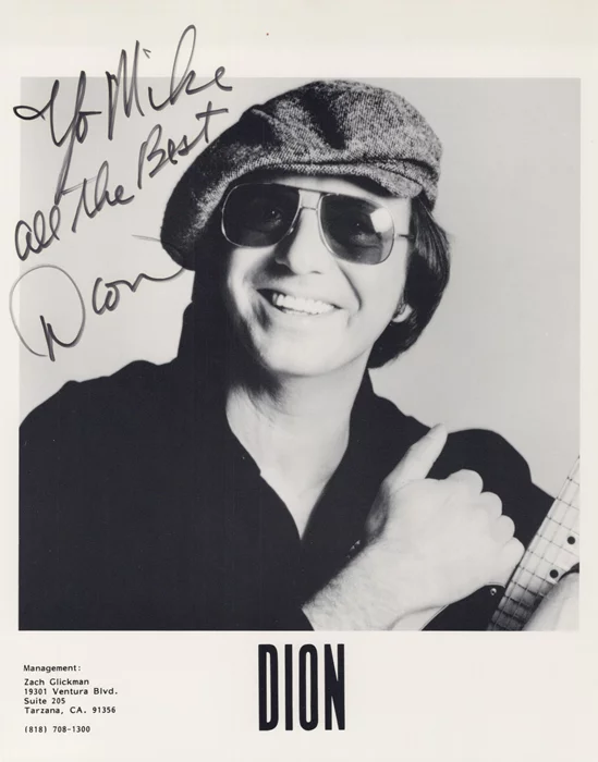 Dion autograph
