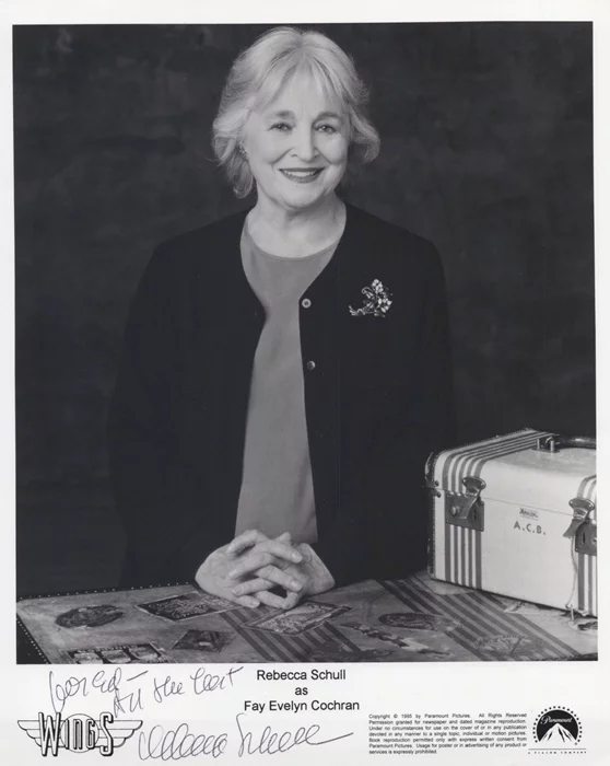 Rebecca Schull autograph