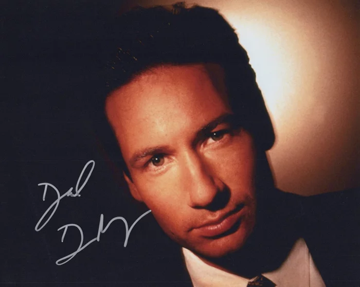 David Duchovny autograph