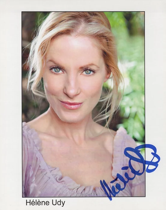 Helene Udy autograph