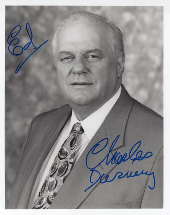 Charles Durning autograph