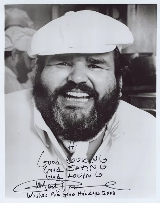Paul Prudhomme autograph