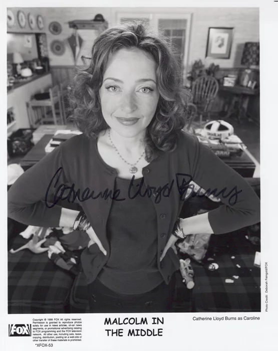 Catherine Lloyd Burns autograph