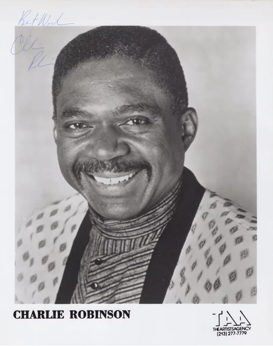 Charles Robinson autograph