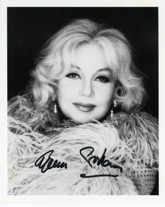 Ann Sothern autograph