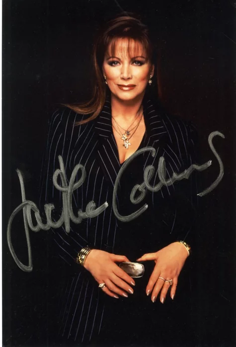Jackie Collins autograph