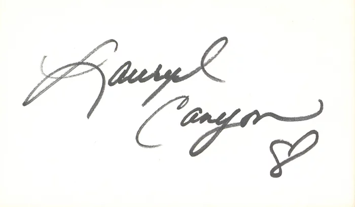 Laurel Canyon autograph