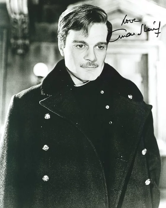 Omar Sharif autograph