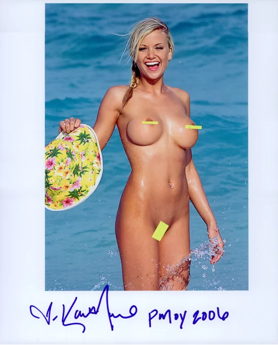 Kara Monaco autograph