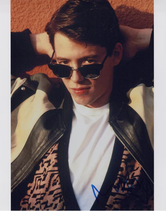 Matthew Broderick autograph