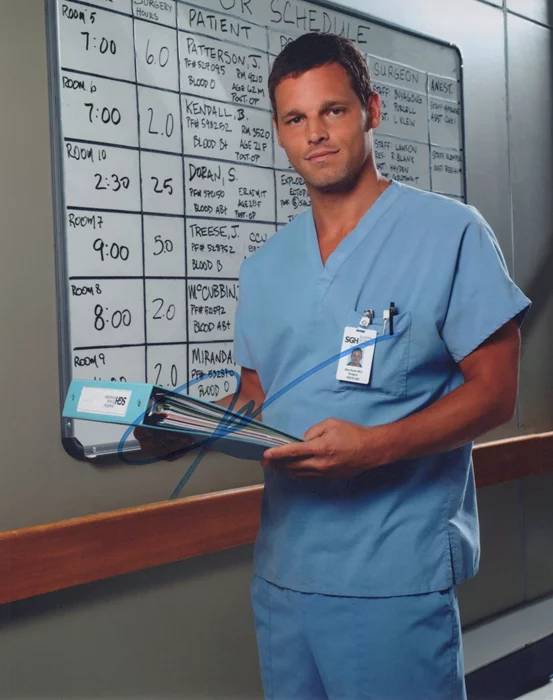 Justin Chambers autograph
