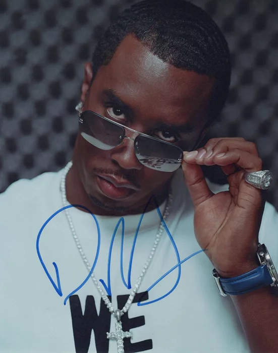 P. Diddy autograph