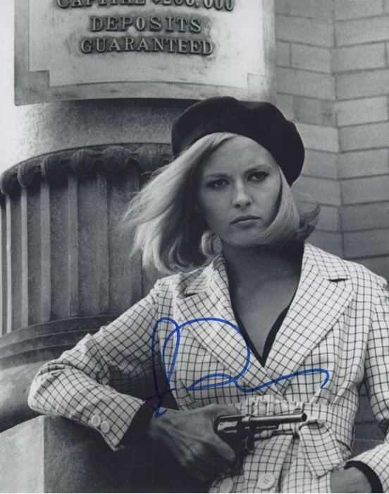 Faye Dunaway autograph