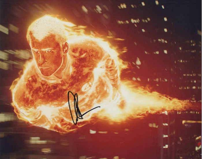 Chris Evans autograph