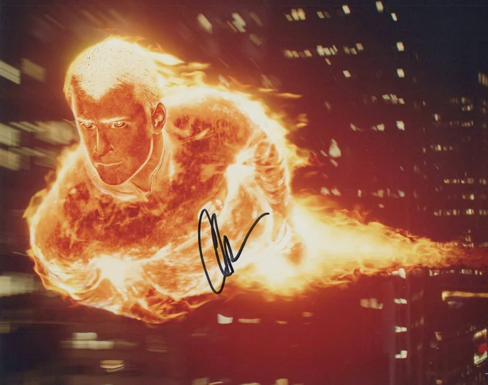 Chris Evans autograph